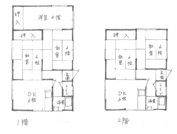 兵庫県明石市1棟アパートの間取り