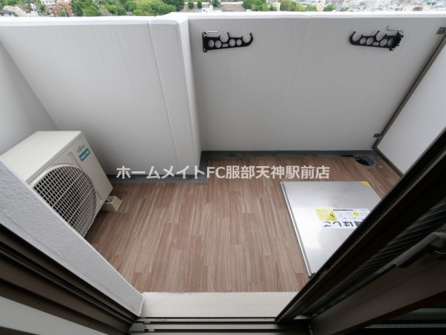 ONLYONE池田新町のバルコニー