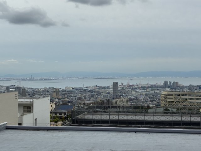 鶴甲コーポ34号館の展望