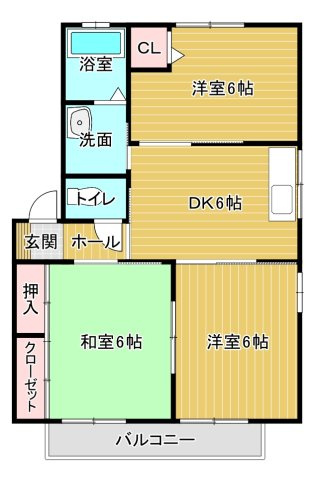 【間取り】 | グリーンゲイブルズⅡ