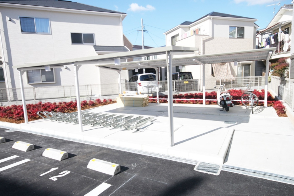 グラース宝塚のその他共用部分|駐輪場です