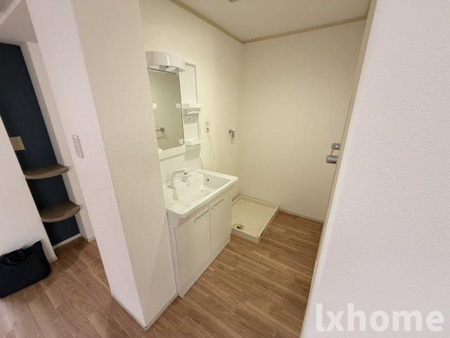 ヴィラボナールB棟の洗面所