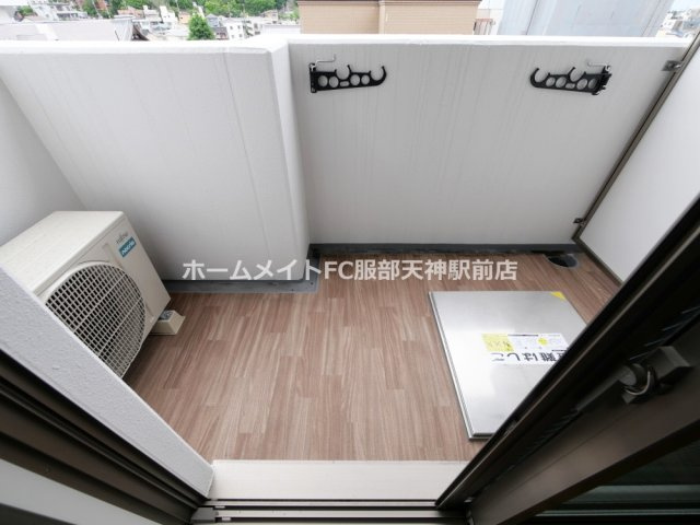 ONLYONE池田新町のバルコニー