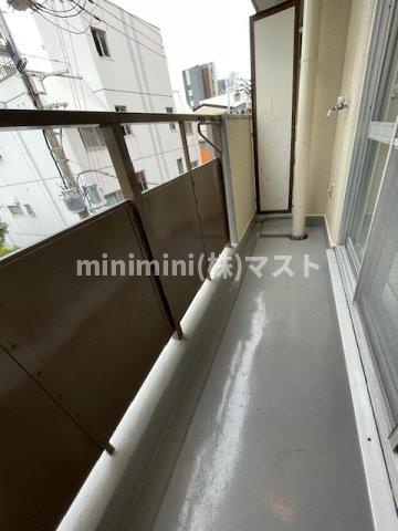 コーポ高津のバルコニー