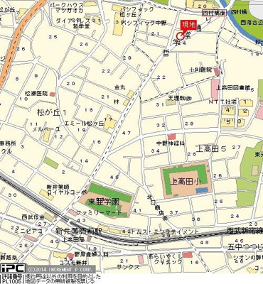 【地図】 | スカイコート新宿落合第３