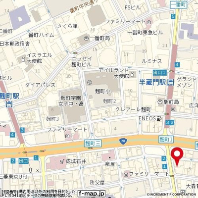 【地図】 | ライオンズステーションプラザ半蔵門