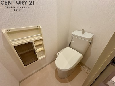 清潔感のあるトイレ