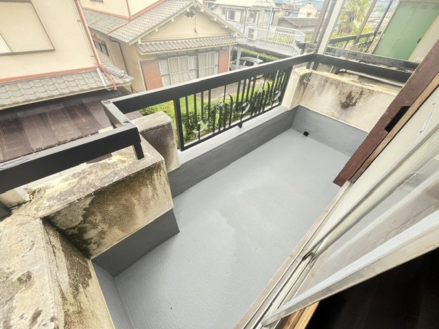 新家貸家のバルコニー