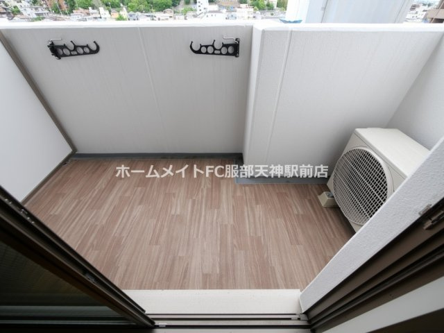 ONLYONE池田新町のバルコニー