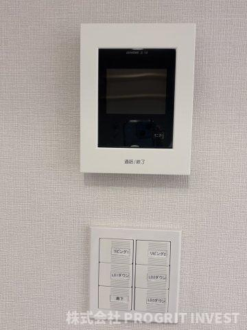 清水ビルの防犯設備|TVモニター付きインターホン