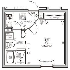 【間取り】 | VERXEED STAIR Omori Kita