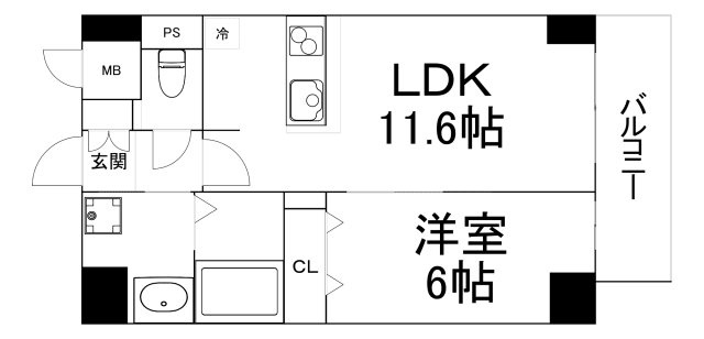 【間取り】 | Avenir　新深江