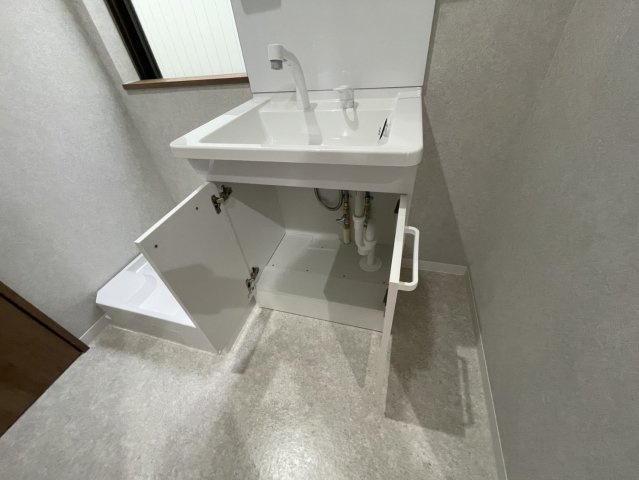 水道筋3丁目テラスの洗面所