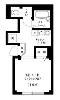 【間取り】 | フラワーコーポ | 間取りです。