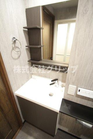 パルム長者町の独立洗面台