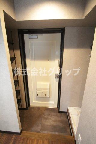 パルム長者町の玄関