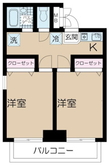 【間取り】 | アムール戸山 | 間取りです。