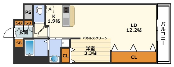 プリマクラッセの間取り