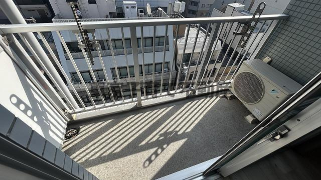 ベルフォーレ御徒町のバルコニー