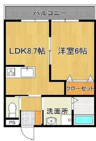 Detente-Ⅰの間取り|使い勝手の良い間取りです♪