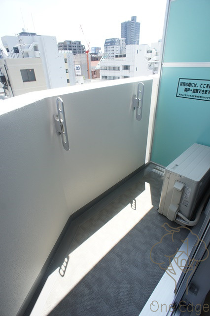 ビガーポリス224松ヶ枝町Ⅱのバルコニー