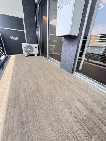 大阪市城東区今福南３丁目の賃貸マンションのバルコニー