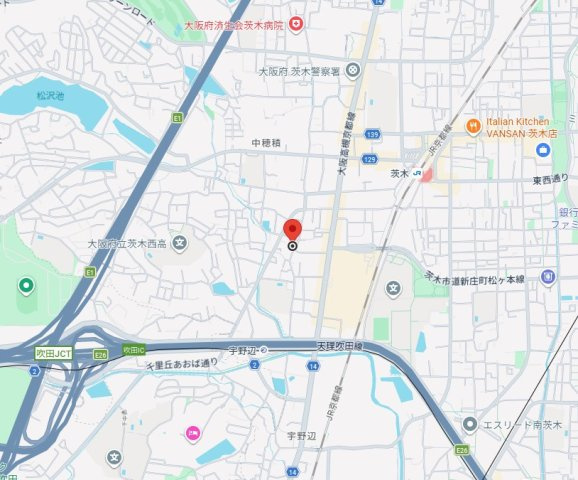 フォレ下穂積2丁目の地図