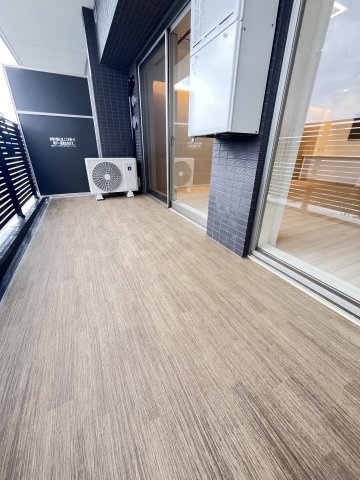 プレジオ城東のバルコニー