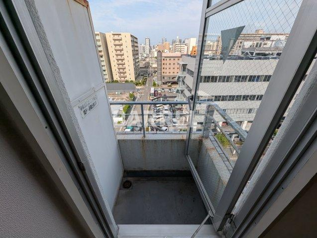 ラ・ペール一番館のバルコニー