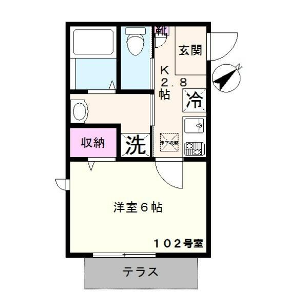 １０２号室