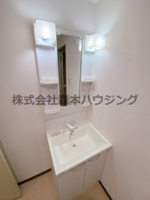 【独立洗面台】 | 　ハピネス39 | 使いやすい独立洗面台です