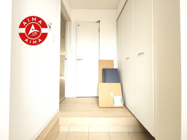 福岡市東区大岳1丁目第22-3棟(2号棟)の防犯設備|二重ロックでしっかり防犯対策ができます。