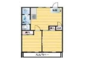 YAK北松戸ビルの間取り|間取りです。
