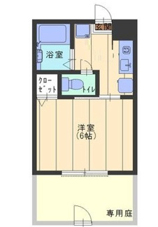 【間取り】 | 第三六親荘 | 間取りです。