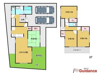 【間取り】 | 東九条町中古住宅