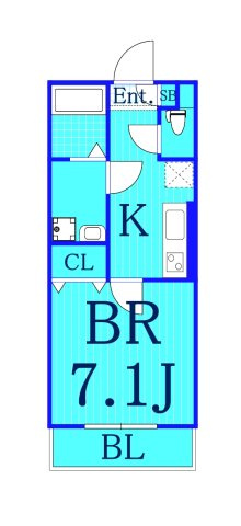 プランドール横浜の間取り