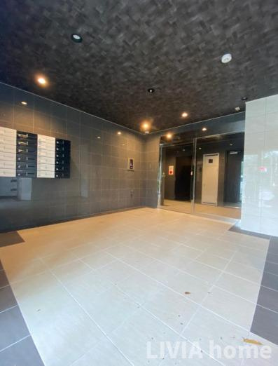 大田区多摩川１丁目の賃貸マンションのロビー