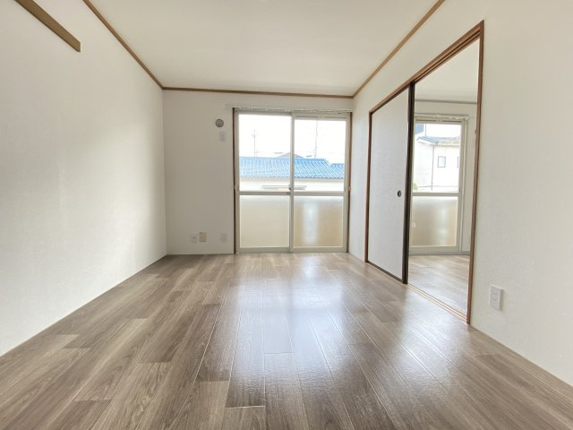 ヴィラボナールB棟の寝室