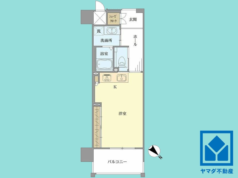 エイジングコート淀城公園の間取り