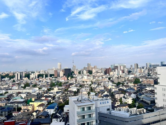 エルアージュ小石川B棟の展望