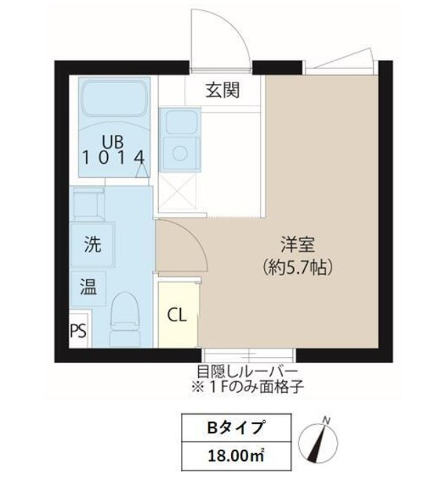 レピュア東十条駅前レジデンスの間取り