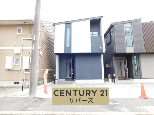 名古屋市熱田区白鳥１丁目の新築一戸建の外観|☆１号棟☆　新価格！いつでも見学できます♪（お問合せ当日、平日、水曜、夜間でもＯＫ）　名城線「熱田神宮西」駅徒歩５分！　駐車２台ＯＫ　カウンター＋収納付ＬＤＫ２３．６帖♪　床暖房や食洗機など設備充実！