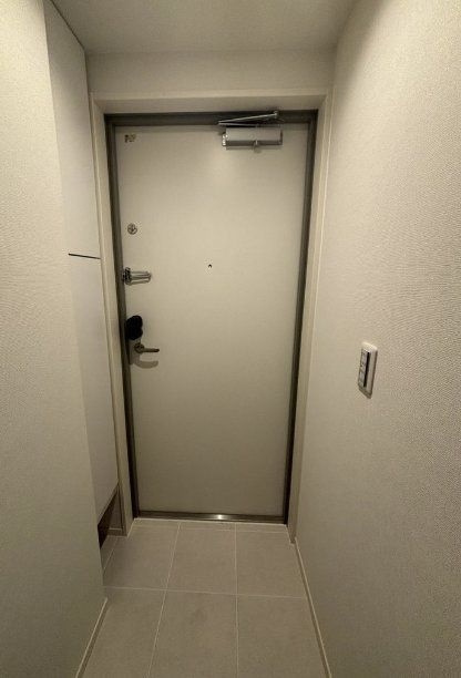 レピュア早稲田レジデンスの玄関
