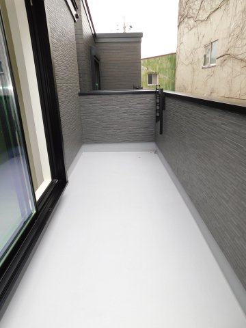 名古屋市熱田区白鳥１丁目の新築一戸建のバルコニー|◇バルコニー◇　　良好なワイドバルコニー！　両面バルコニー