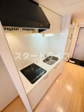 大阪市東淀川区東中島５丁目の賃貸マンションのキッチン