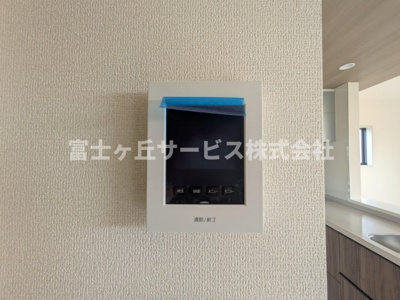 【セキュリティ】 | 浜松市浜名区尾野 新築一戸建て 3号棟 | TV付インターホンです