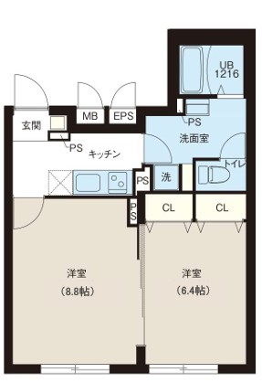 レピュア早稲田レジデンスの間取り