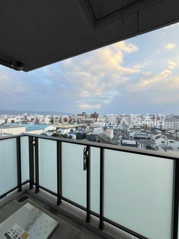 S-RESIDENCE高井田Centralのバルコニー