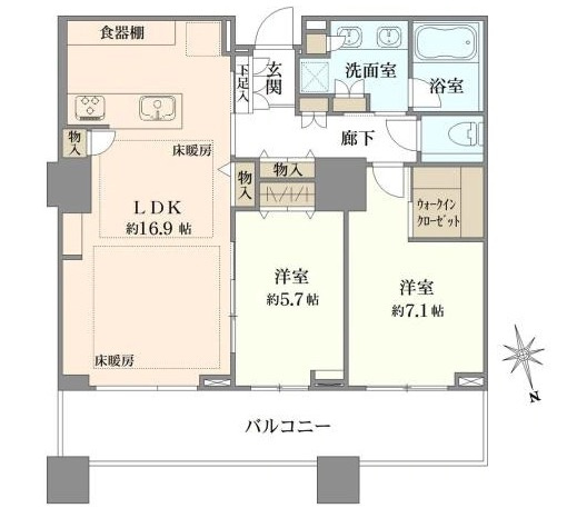 ★仲介手数料無料★パークコート麻布十番ザ・タワー