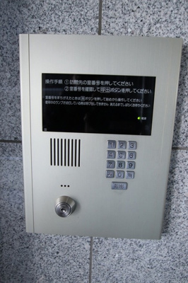 安心のオートロック付マンション